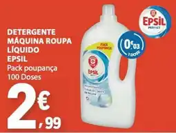 E.Leclerc Detergente máquina roupa líquido epsil promoção