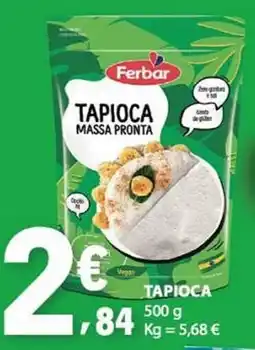 E.Leclerc Ferbar tapioca massa pronta promoção
