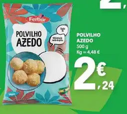 E.Leclerc Ferbar polvilho azedo promoção