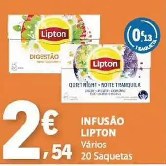 E.Leclerc Infusão lipton vários promoção