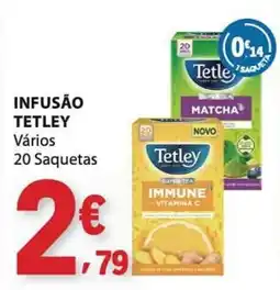 E.Leclerc Infusão tetley promoção