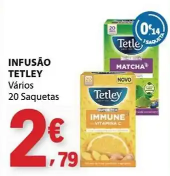 E.Leclerc Infusão tetley promoção