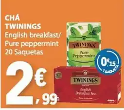 E.Leclerc Chá twinings promoção
