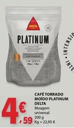 E.Leclerc Café torrado moído platinum delta promoção