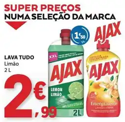 E.Leclerc ajax lava tudo limão promoção