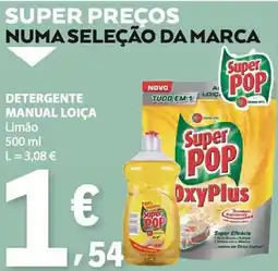 E.Leclerc Detergente manual loica super pop promoção