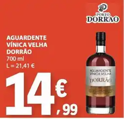 E.Leclerc Aguardente viníca velha dorrão promoção