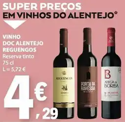 E.Leclerc vinho doc alentejo reguengos promoção