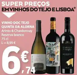 E.Leclerc Vinho doc tejo quinta da alorna promoção