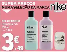 E.Leclerc Gel de banho nike promoção