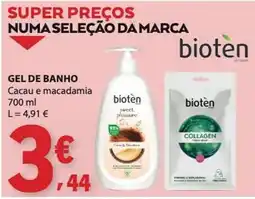 E.Leclerc Gel de banho bioten promoção