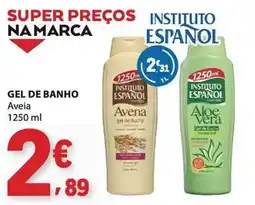 E.Leclerc Gel de banho aveia instituto espanhol promoção