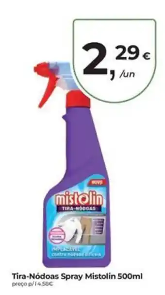 Tira-Nódoas Spray Mistolin