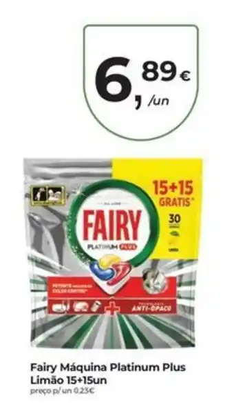 Fairy Máquina Platinum Plus
