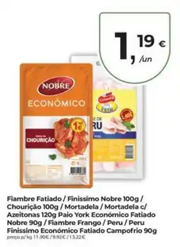Aqui é fresco Nobre económico chourição promoção