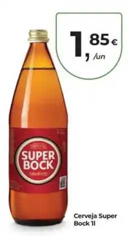 Aqui é fresco Cerveja Super Bock 1l promoção