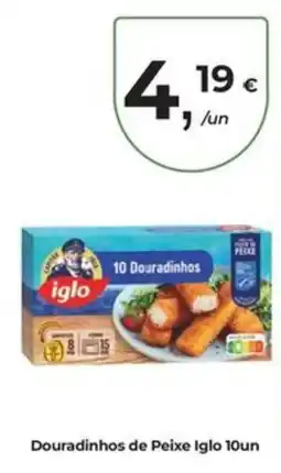 Aqui é fresco Douradinhos de Peixe Iglo 10un promoção