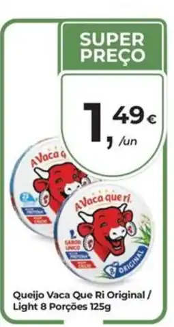 Aqui é fresco Queijo vaca que ri original promoção