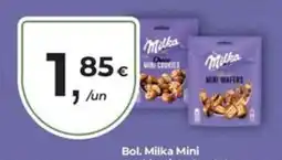 Aqui é fresco Bol. Milka Mini promoção