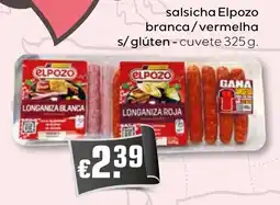 Bolama salsicha elpozo branca/vermelha promoção