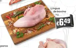 Bolama Língua de bovino promoção