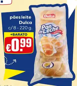 Bolama pães leite dulca promoção