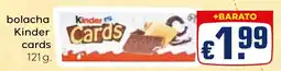 Bolama kinder cards promoção