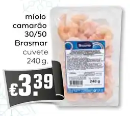 Bolama miolo camarão brasmar promoção