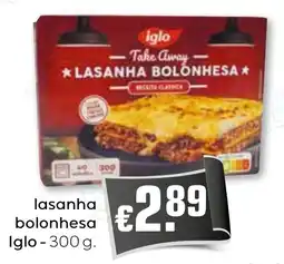 Bolama lasanha bolonhesa iglo promoção