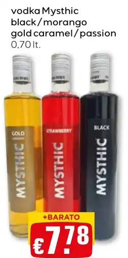 Bolama vodka mysthic black/morango gold caramel/passion promoção
