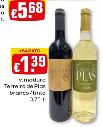 Bolama V. Maduro Terreiro de Pias branco/tinto promoção