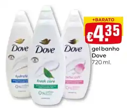 Bolama Dove gel banho promoção