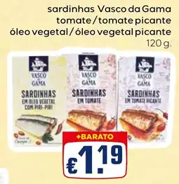 Bolama sardinhas vasco da gama tomate/tomate picante promoção