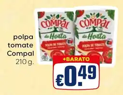 Bolama polpa de tomate compal promoção