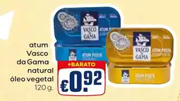 Bolama atum vasco da gama natural óleo vegetal promoção