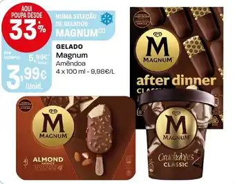Intermarché gelado magnum amêndoa promoção