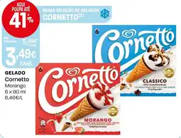 Intermarché Cornetto Morango promoção
