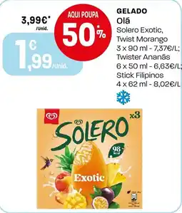 Intermarché Solero Exotic promoção