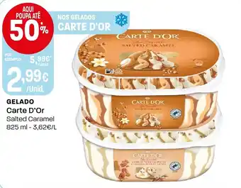 Intermarché Gelado Carte D'Or Salted Caramel promoção
