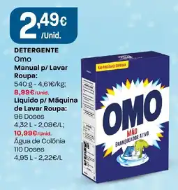 Intermarché Detergente omo promoção
