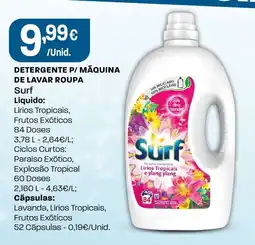 Intermarché Detergente p/ máquina de lavar roupa surf promoção