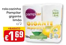 Bolama Rolo cozinha pampilar gigante limão promoção