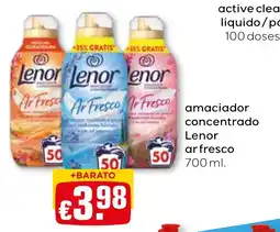Bolama lenor amaciador concentrado ar fresco promoção