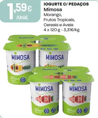 Intermarché Iogurte c/ pedaços mimosa promoção