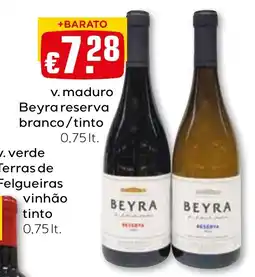 Bolama Beyra reserva branco/tinto promoção