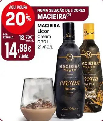 Intermarché macieira licor cream promoção
