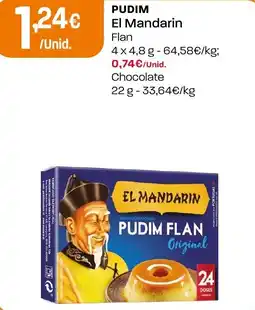 Intermarché Pudim el mandarin flan promoção