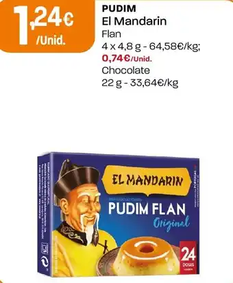 Intermarché Pudim el mandarin flan promoção