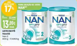 Intermarché Leite em pô Nestlé Nan 2 promoção
