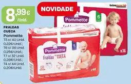 Intermarché Fraldas tipo cueca pommette promoção